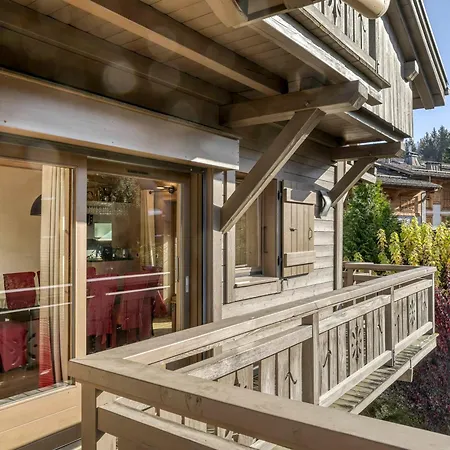 5 Pieces Luxe Au Centre De Megeve, Proche Telecabines, 4 Chambres, Garage, Balcon - Fr-1-453-168 Apartment Megeve